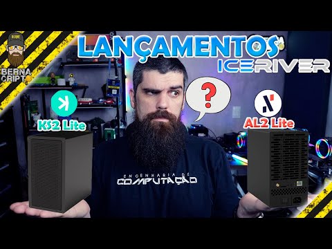 NOVOS LANÇAMENTOS DA IceRiver PARA ASICs HOME MINING [KS2 Lite &amp; AL2 Lite] - BERNA CRIPTO