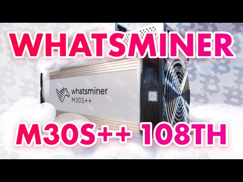 MICROBT WHATSMINER M30S++ 108TH