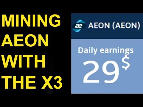 Mining AEON with the AntMiner X3. Does it Work?