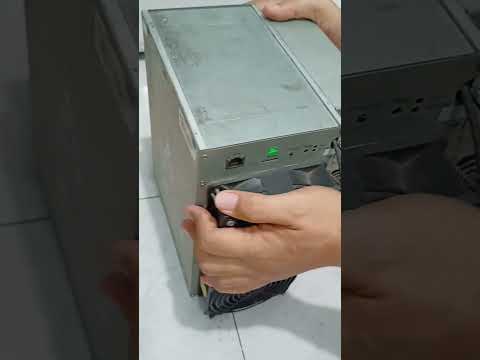 unboxing asic ipollo b1l, tidak mau di ON kan, kemungkinan PSU nya bermasalah 🥵