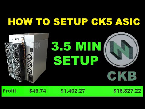 Goldshell CK5 ASIC Miner Setup under 4 Minutes ~ Add Pool & Hashing Home Crypto Mining Pools