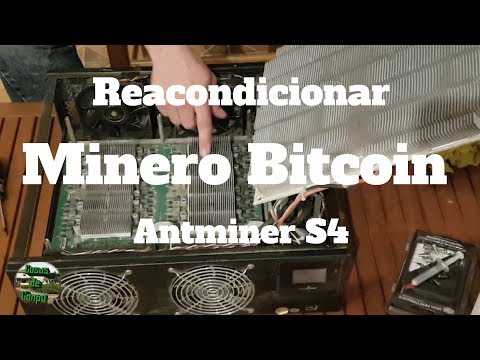 Como Reacondicionar / Desmontar Minero BITCOIN Antminer S4