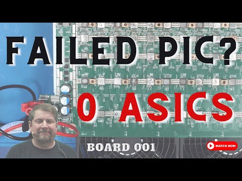Failed PIC controller... but it wasn't - Antminer Bitmain S17+  board 001
