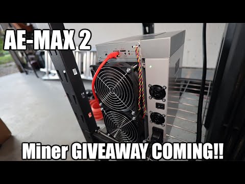 Goldshell AE MAX 2 ALEO Miner + Giveaway!!!