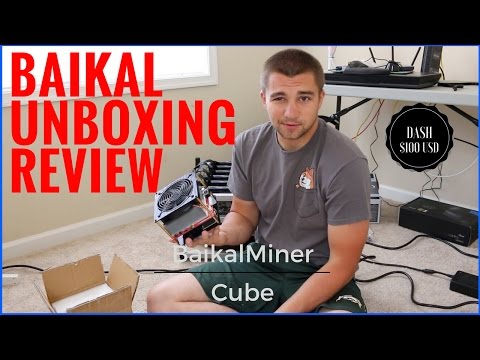 BaikalMiner Cube 300 MH/S Dash Miner Initial Review &amp; Unboxing