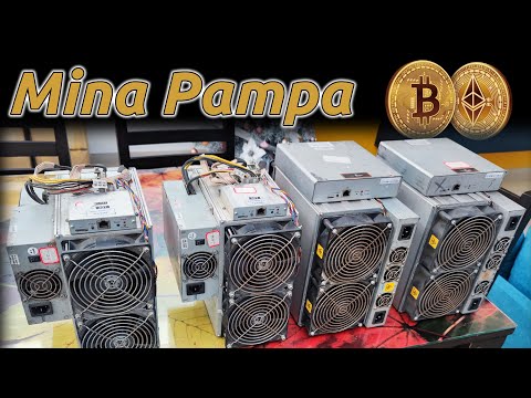 Bitmain Antminer T17 42 th - Innosilicon T2T 30 Th. Presentación de 4 equipos usados. Mina Pampa
