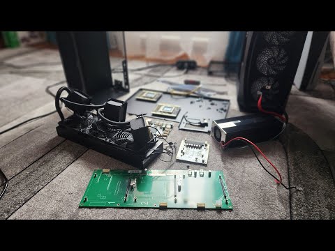 IPOLLO V1H 850 С ОТОРВАННЫМ КОНДЕНСАТОРОМ В РАЗОБРАННОМ ВИДЕ