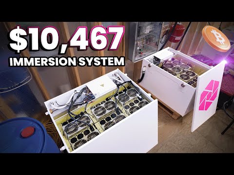 $10,467 Immersion Bitcoin Mining 1 Year Review - BiXBiT