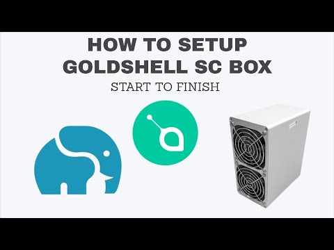 Complete How To Setup Your Goldshell SCbox