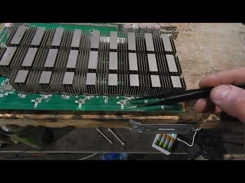 Antminer T17 видит 29 из 30 чипов ( Ленивый чип )