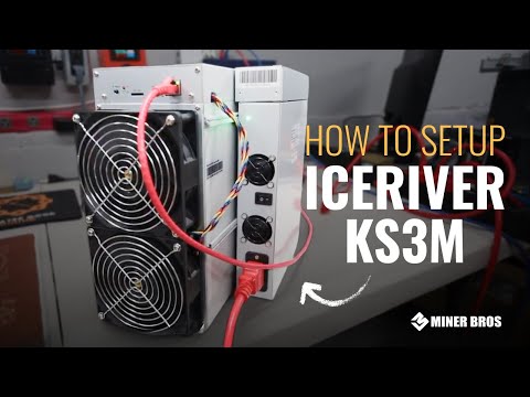 How to Setup a IceRiver KS3M Kaspa ASIC Miner - Full Tutorial!