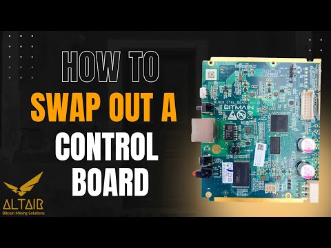 How to Replace a Control Board on Antminer S19 &amp; S21 | Bitcoin Miner Repair Tutorial