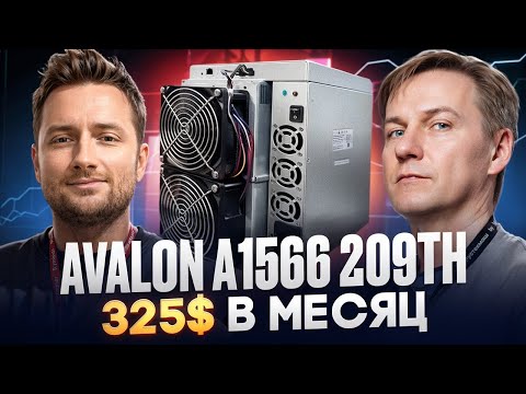 ЗАПУСК AVALON A1566 ДЛЯ МАЙНИНГА БИТКОИНА  / ВЫГОДНЕЕ ЧЕМ WHATSMINER?