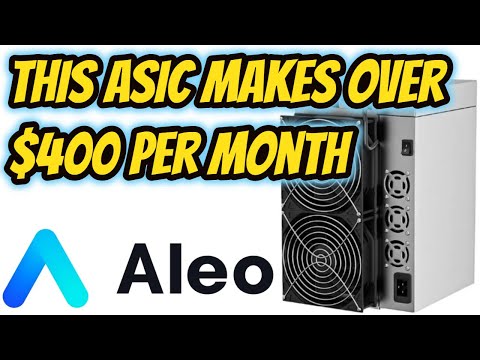Monster Asic Makes over 50 ALEO per day