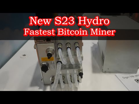 S23 Hydro Miner from Bitmain - Fastest Bitcoin Miner 2025
