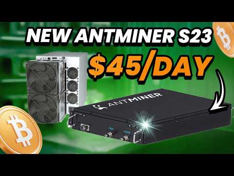 Bitmain Antminer S23 Bitcoin Miner - Invest in BTC Mining Sub 10 J/Th