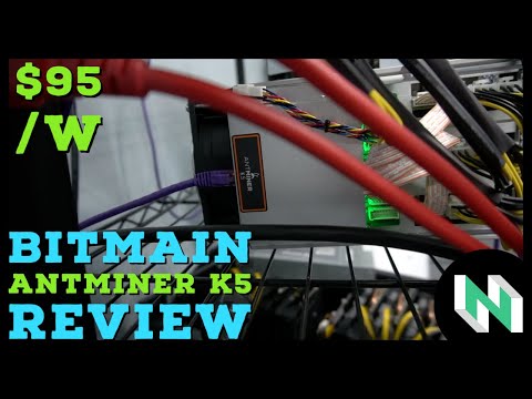 Mining $95 a Week | Bitmain Antminer K5 Nervos CKB ASIC Miner Review