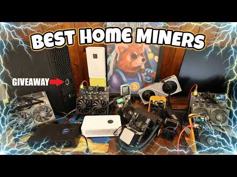 The Best Crypto Miners for Home Mining in 2026!