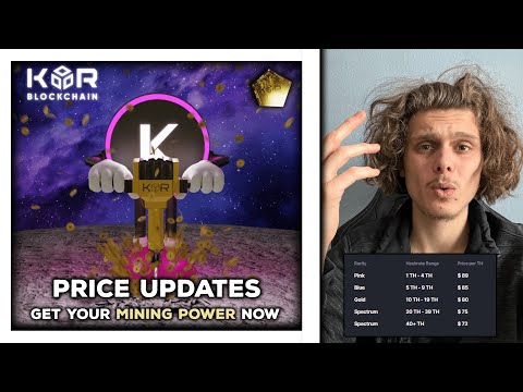 Mining NFT or a KD Box 2? Kor Blockchain NEW TH Prices! | Kadena Mining