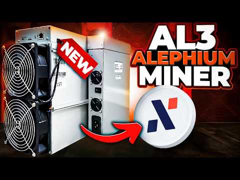 The BRAND NEW IceRiver AL3 ALEPHIUM Miner is Here!