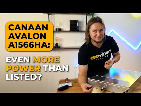 Earn $8900 a year? Unboxing the Canaan Avalon A1566HA