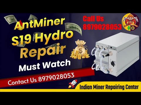 Antminer S19 Hydro | Bitmain S19 Hydro Repair | Asic Miner Repair India #crypto #btc