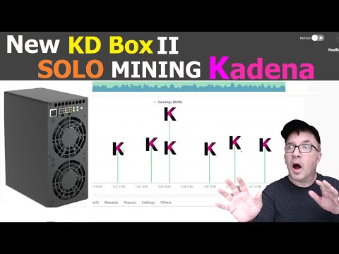 KD Box II Mini ASIC Home Miner - How to SOLO Mine KADENA 😃 More Profitable ?