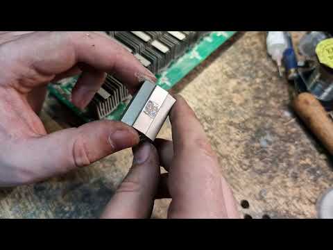 Antminer t17 / Отпал радиатор? Не беда. (fix lost heat sinks)