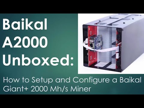 Baikal A2000 Unboxed: How to Setup and Configure the Baikal Giant+ 2000 Mhs