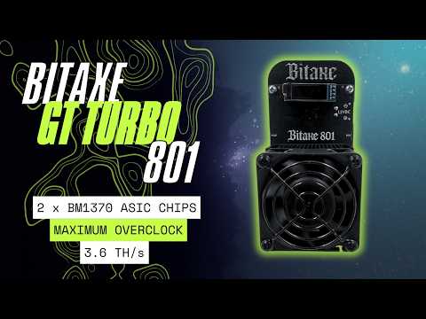 Bitaxe Gamma GT Turbo 801 Torture Test