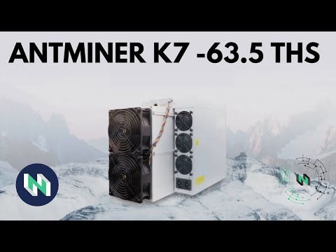 Antminer K7 -63.5 THS CKB COIN MINER VIKRANT TECH