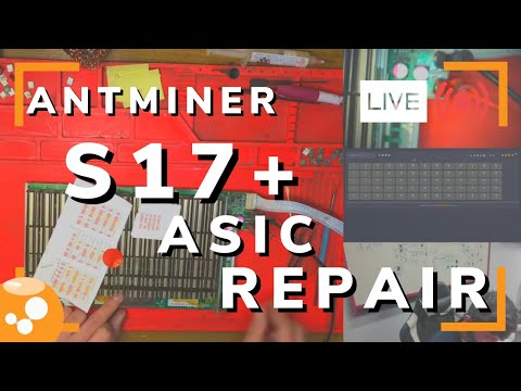 Antminer S17+ ASIC Repair - Bitcoin ASIC Hashboard Repair - 049 Part III