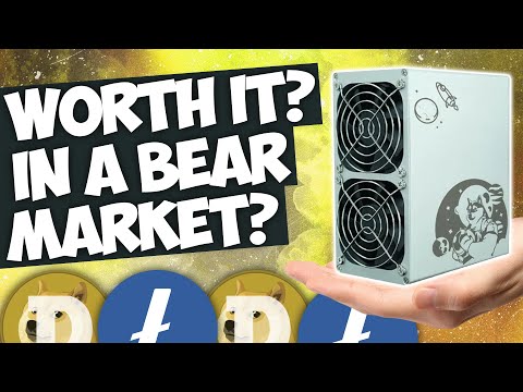 Is it Worth CRYPTO MINING in a BEAR MARKET? | Dogecoin and LiteCoin Mini ASIC Miner