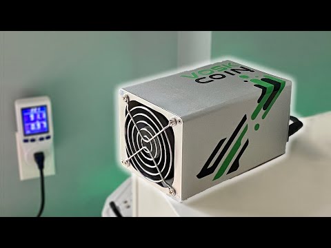 MINI MINING RIG! Goldshell LB1 x VoskCoin miner!