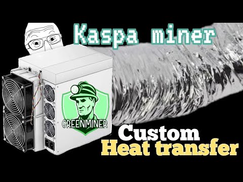 Ks1 Iceriver asic crypto miner heat dispersement shroud system. Bitcoin mining with renewable ways