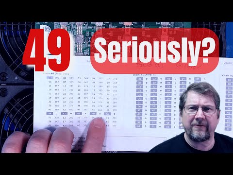 Chip 49 fails again - S17+  board 001  Antminer