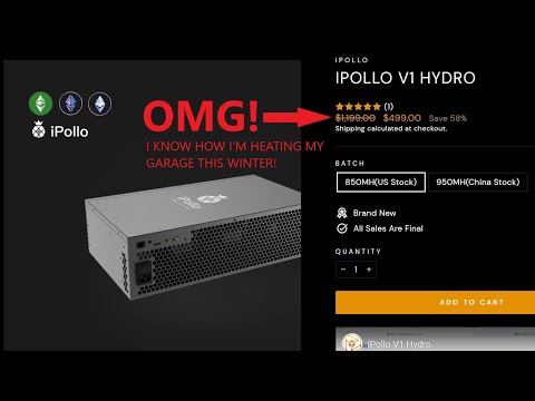 iPollo V1H, the Perfect Space Heater, for only $500!