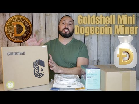 Goldshell Mini Dogecoin & Litecoin Miner Unboxing, Setup, Equipment, & How To Connect Everything