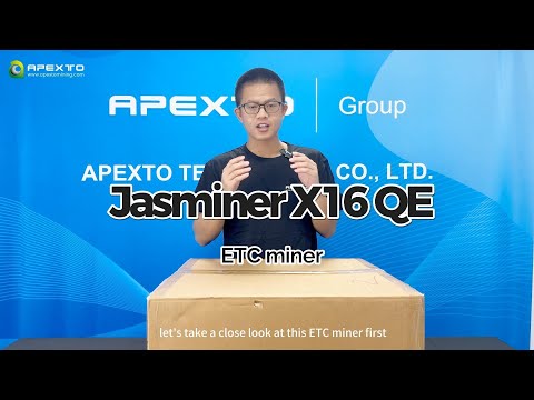 Jasminer X16 QE ETC Miner Unboxing Review