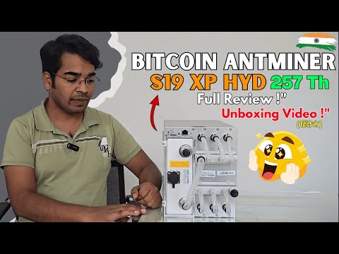 "S19 XP Hydro Full Review Unboxing Video" | Crypto Miner India #cryptominingindia #bitcoinmining