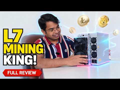 Antminer L7 9.05Gh Review | Dogecoin &amp; Litecoin Mining | Full Profit &amp; Power Test 2025
