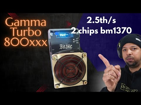 Bitaxe GT 800 Gamma Turbo 2.5th/s - REVIEW e CONFIG - LANÇAMENTO PT-BR