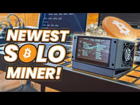 $275 Bitcoin Miner with TOUCH SCREEN and HIGH HASHRATE! Bitaxe Touch Review