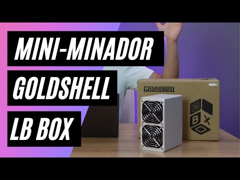 Minador LB BOX de Goldshell (minar en casa)