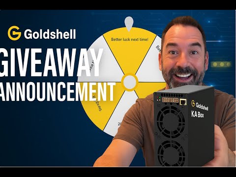 🎁 Win a Goldshell KA Box Pro! | Unboxing, Setup &amp; Solo Mining Demo