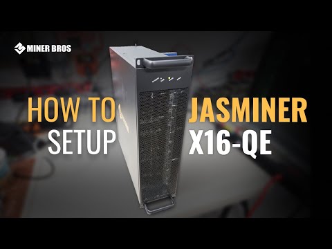 How to setup a Jasminer X16-QE to mine Ethereum Classic!