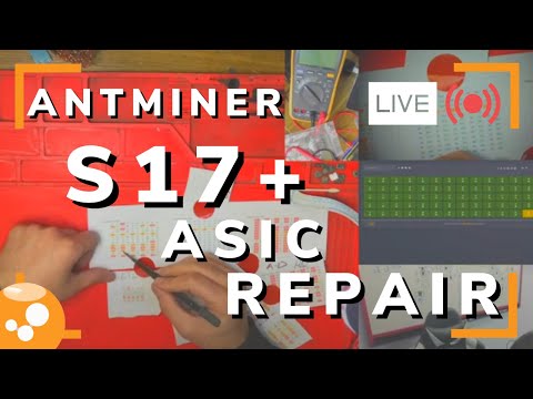 Antminer S17+ ASIC Repair - Bitcoin ASIC Hashboard Repair - 049 Part II