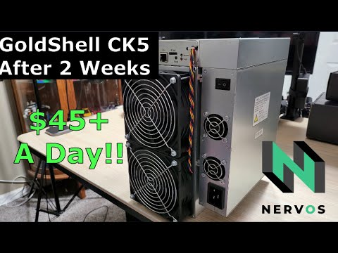 Goldshell CK5 After 2 Weeks - $45+ Daily Profit! [It's Just Getting Started]