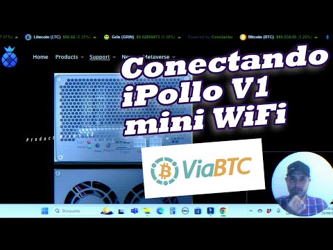 Conectando ⛏MINERO iPollo V1 mini🐥 a ViaBTC | Ethereum Classic Miner🪙#iPollo #mining #zilliqacoin