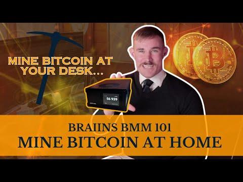 🆕 Mini BITCOIN Miner 🔸⛏️ Braiins BMM101 - Solo Miner - Home Miner - Play the Bitcoin Lottery